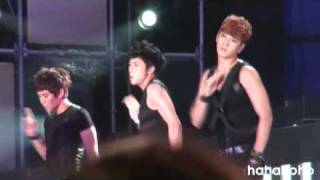 [FANCAM] 100829 2PM IKMW 'I was crazy over u' full - Wooyoung