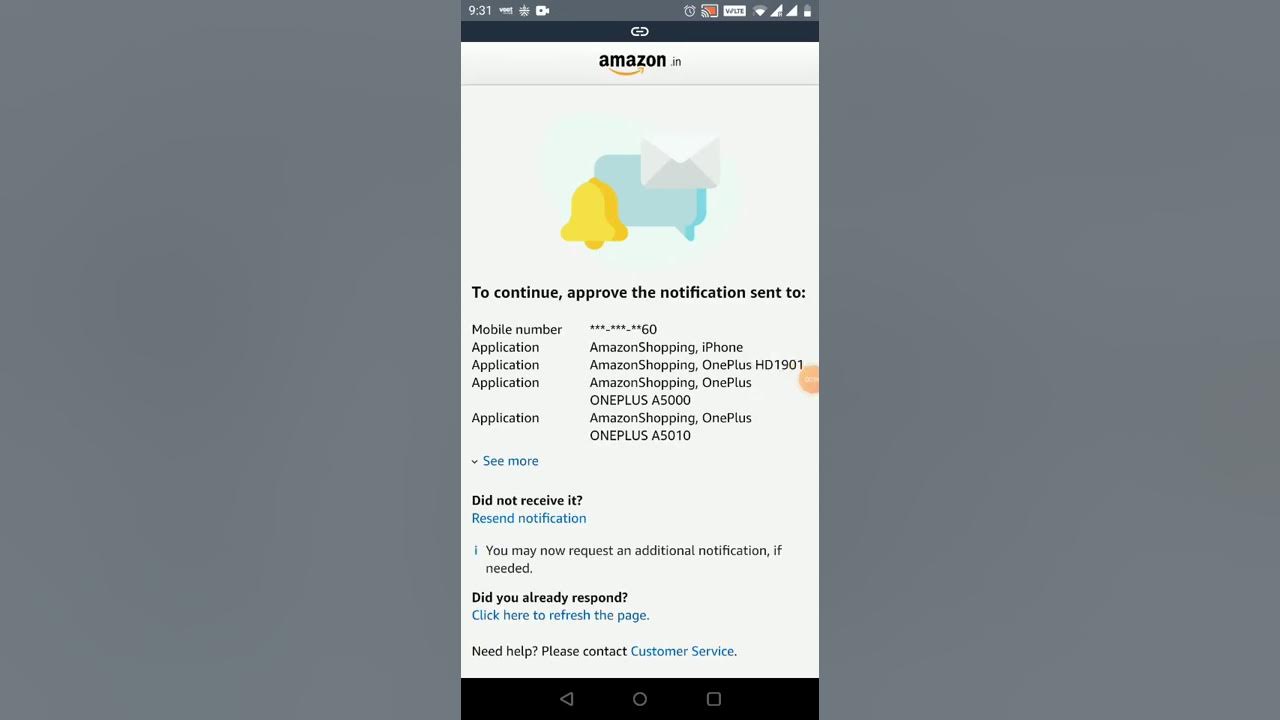Amazon Easy Authentication Notification YouTube