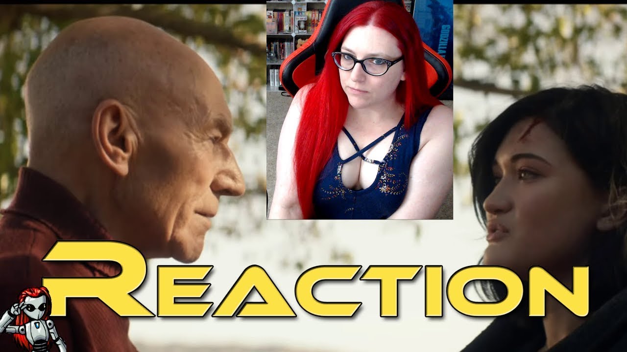 Star Trek: Picard SDCC Trailer Reaction