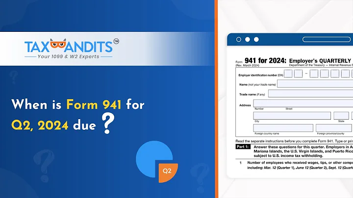 When is Form 941 for Q2, 2024 due?