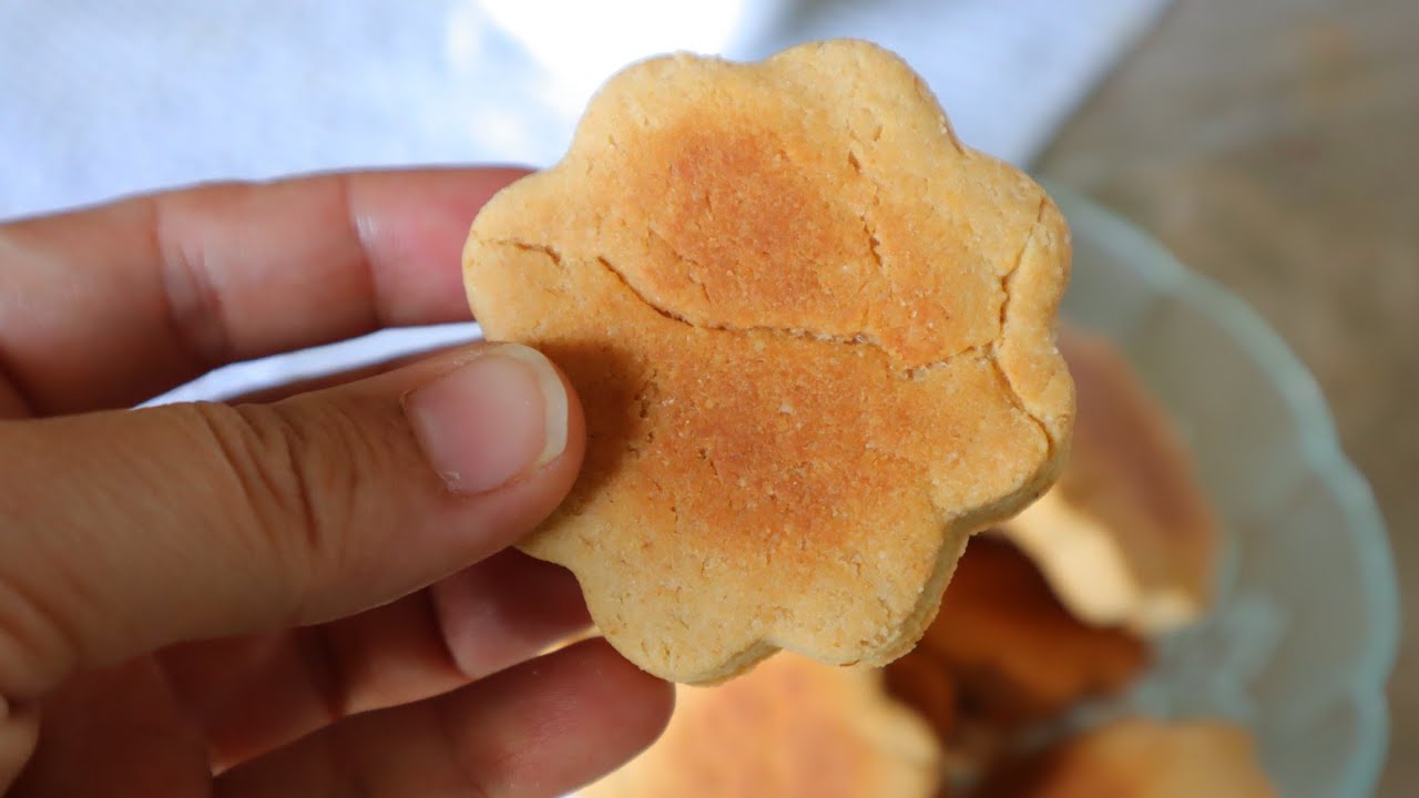 बिना ओवन घर की चीजों से बनाये आटा बिस्कुट । Atta Biscuit Recipe | Wheat Biscuit Recipe | Food Kitchen Lab