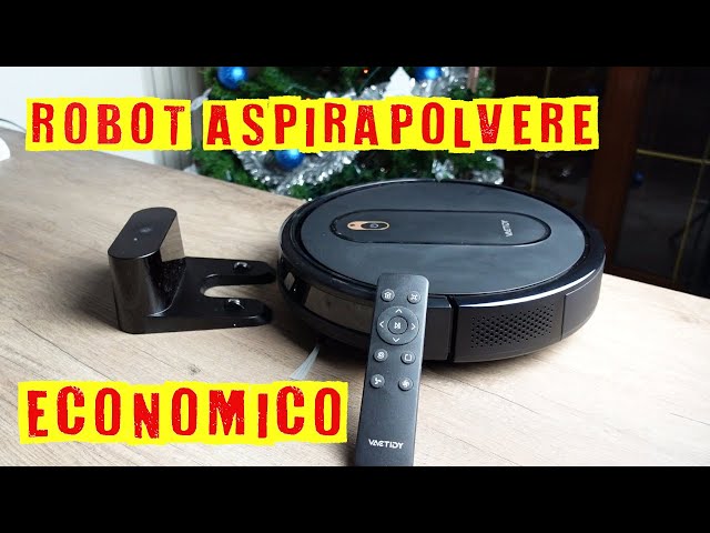 Recensione e test robot aspirapolvere economico  vactidy nimble T6 