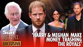 Prince Harry & Meghan make money trashing the Royals - why should we pay for his security?