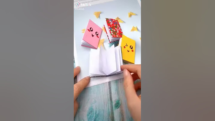 Como hacer libros de papel 😨