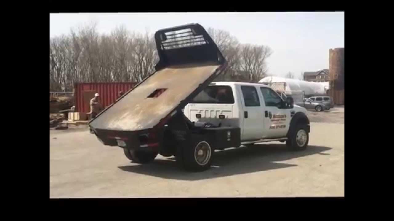 Pierce Flatbed Dump Kit Installation YouTube