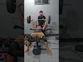 4 kali angkatan beban 47 kg pake benchpress barbell multifungsi