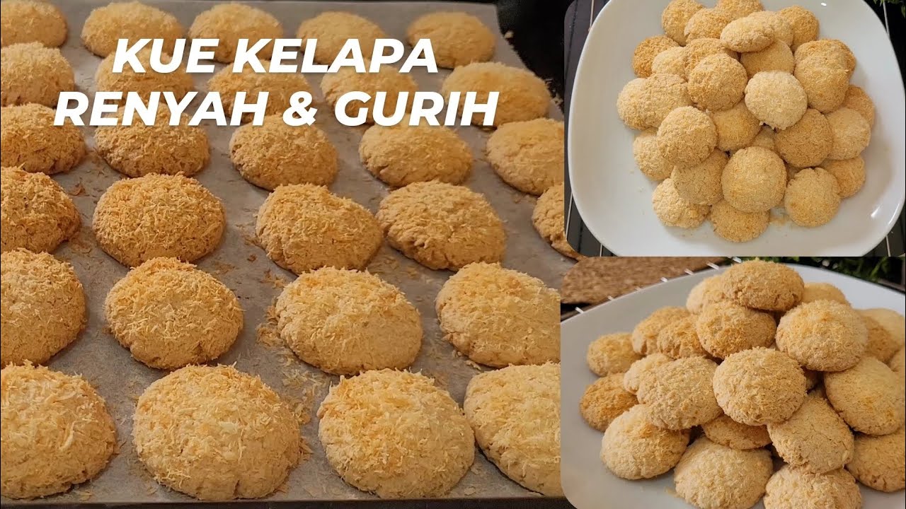 KUE KELAPA DENGAN TEPUNG MAIZENA||SIMPEL ANTI GAGAL||KALIAN TIDAK AKAN MENYESAL MEMBUATNYA!!!