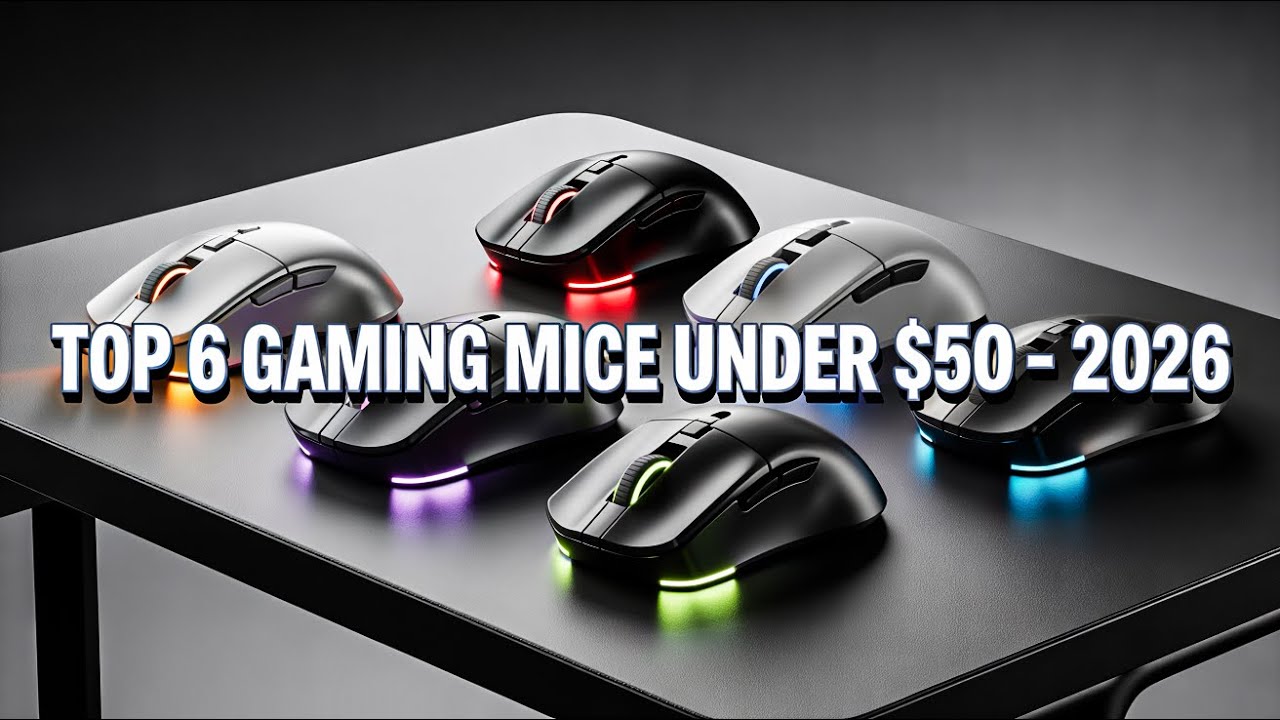 Top 6 Best Gaming Mouse Under 50 2026 YouTube 