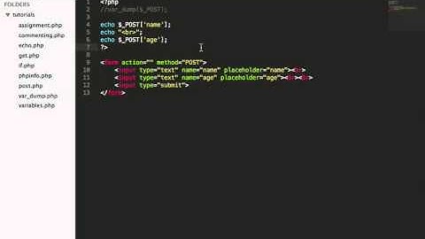 PHP Basics Lesson 10: $_POST
