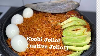 Koobi Jollof Native Jollof Recipe Step By Step Jollof Series Lovystouch
