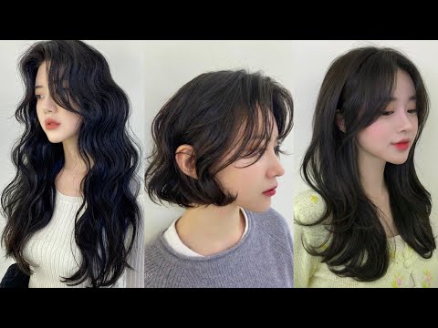 Beautiful Korean Haircut Tutorial 🔥💛 Beautiful Korean Bangs Cutting