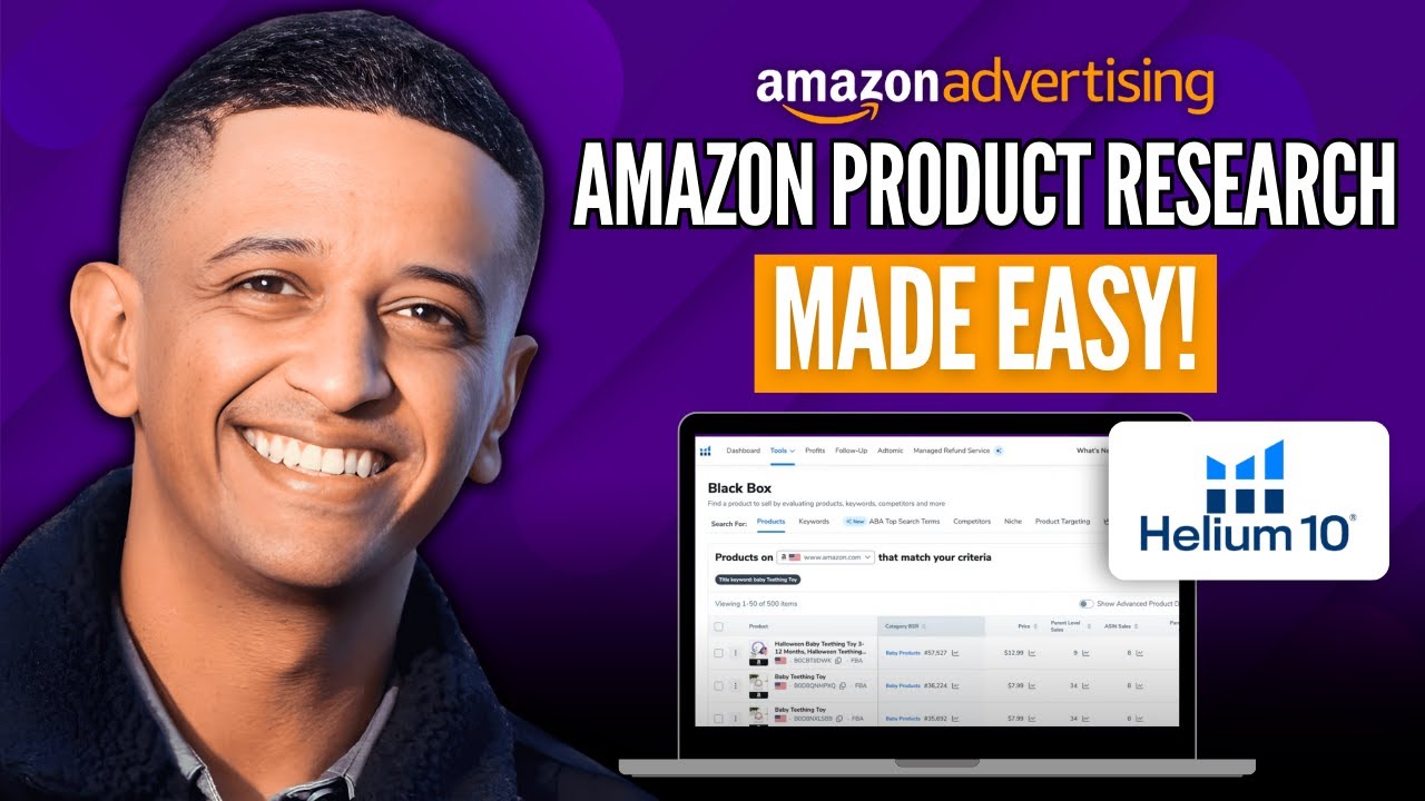 How to Uncover Competitor Products on Amazon | Helium 10 Black Box ...