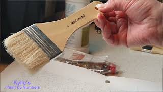 Here I Show You How To Prepare Your Canvas Prior To Painting.