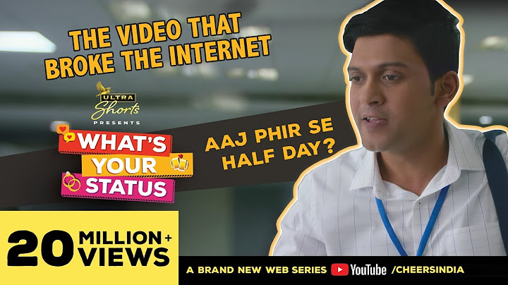 Half Day | The Viral Office Rant | What's Your Status | Webseries | Cheers!