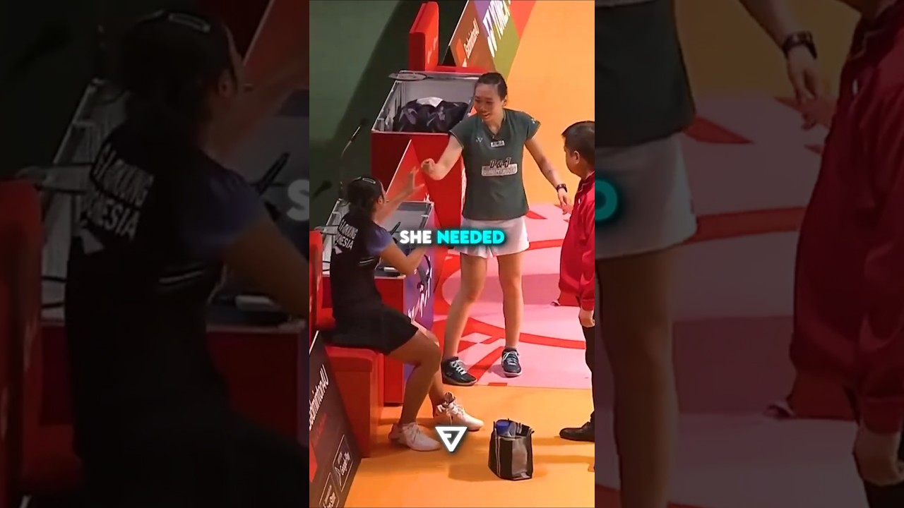 She Gave Her Opponent the Tape She Needed 🥺🎾