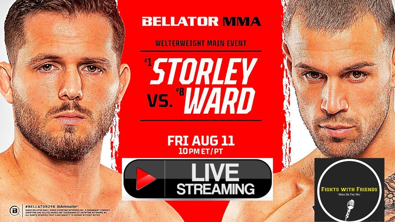 Bellator 298 Storley vs Ward #bellator298 #mma #fightswithfriends