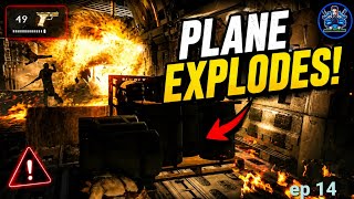 Escaping a Burning Cargo Plane Before it Explodes! | UNCHARTED 3 GAMEPLAY PART-14
