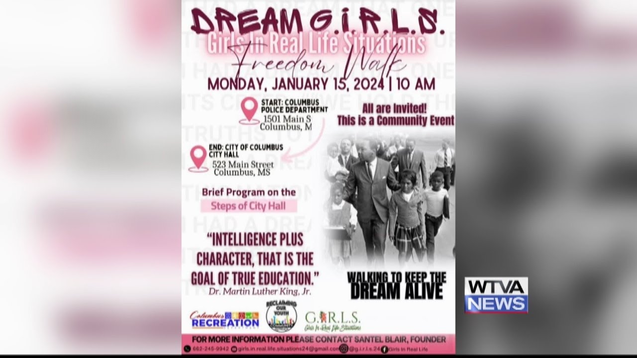 Interview DREAM G I R L S Holding MLK Freedom Walk On Jan 15 In Interview dream g i r l s holding mlk freedom walk on jan 15 in