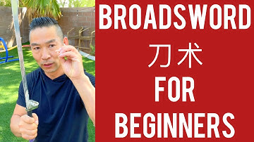 BroadSword for beginners / dao shu , 刀术初级教学