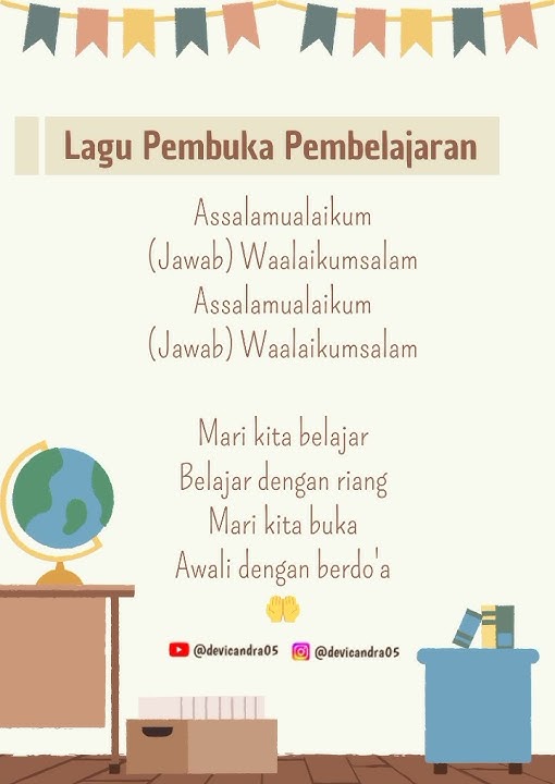 Lagu Pembuka Pembelajaran