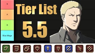 5.5 Tier List | OUR personal Power Ranking for FFXIV - feat Twitch Chat