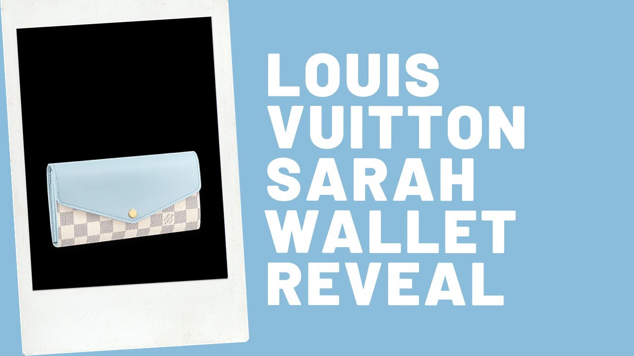 Louis Vuitton Damier Azur Sarah Wallet – The Don's Luxury Goods