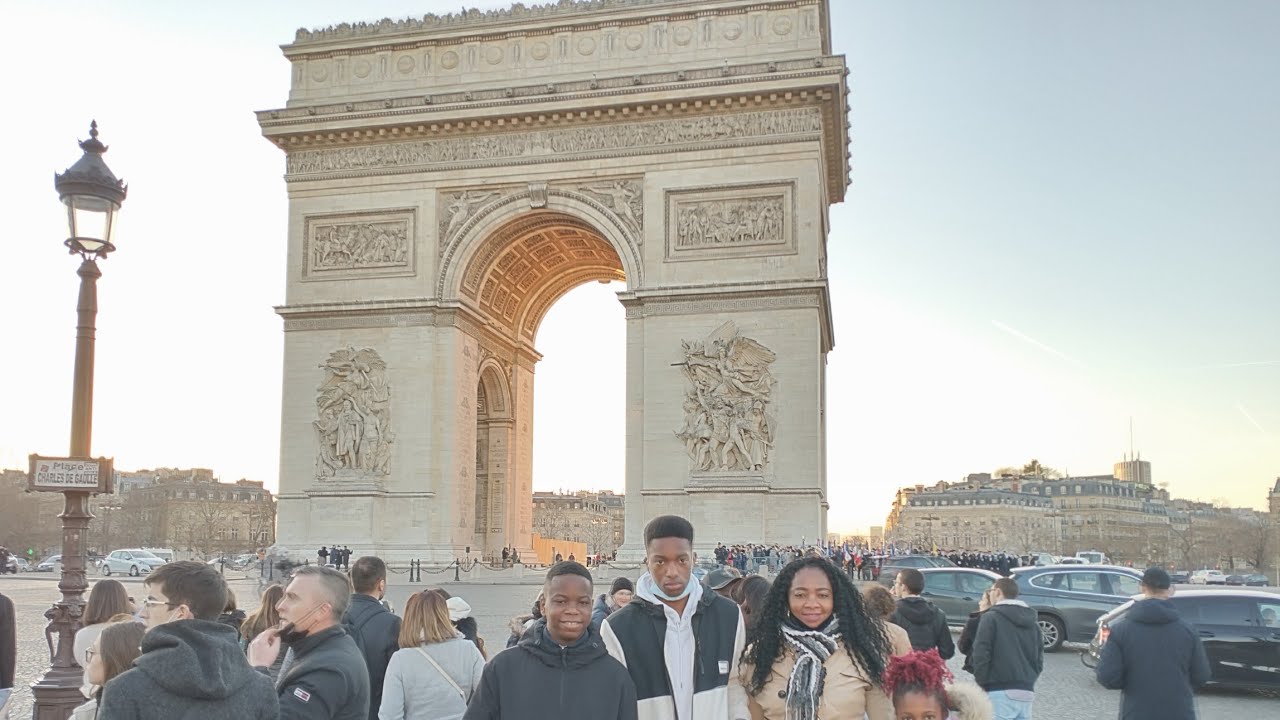 We Visited The Most Famous Monument Art In the History of Europe.#Arcthetriomphe.#Paris.