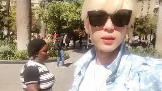 VIXX Jung Taekwoon ( 정택운)   Plaza de armas in Santiago, Chile screenshot 4