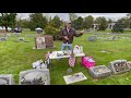 Veteran Headstone Cleaning Presentation County Commissioners