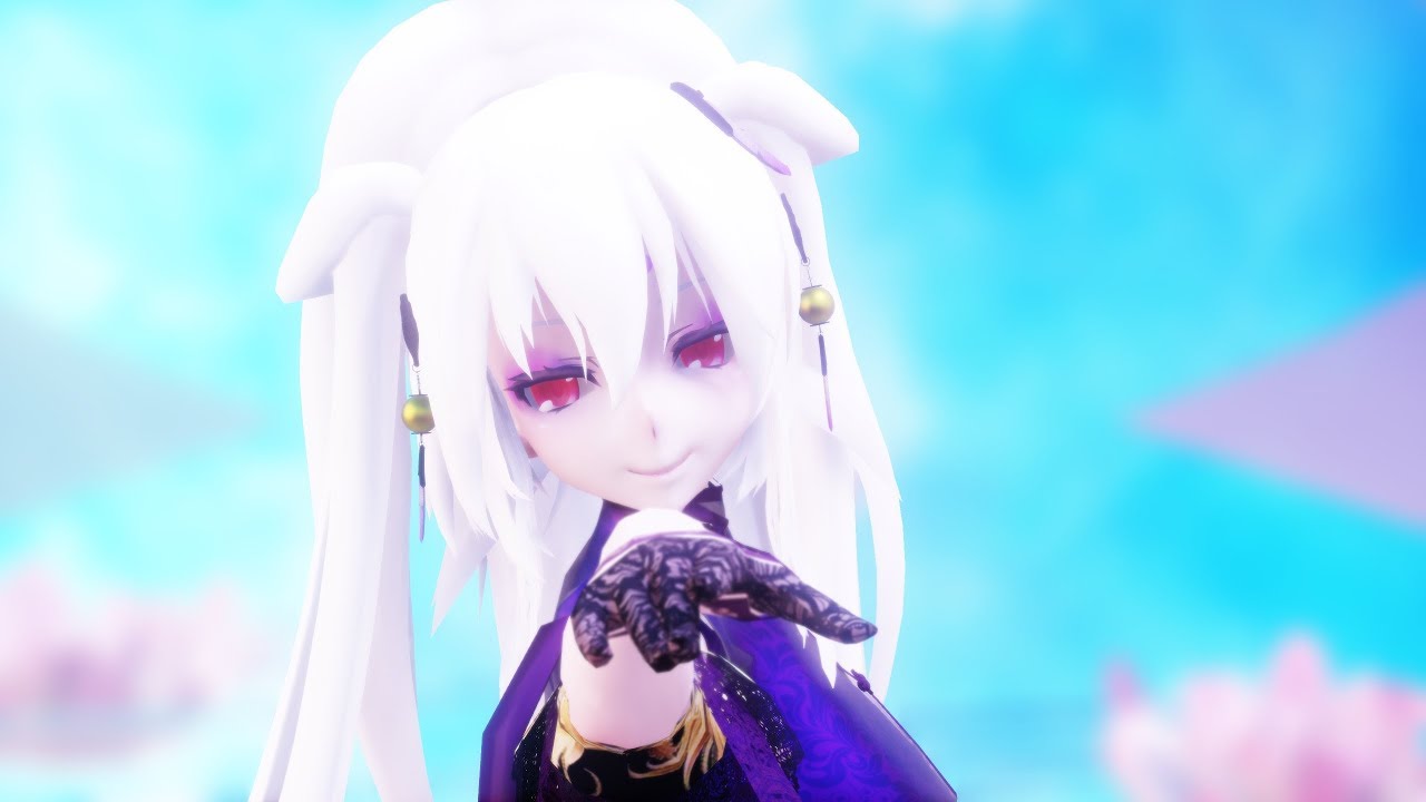 【TDA・MMD】『極楽浄土』【1440p-60fps or WQHD】TDA Spring China Lolita Haku