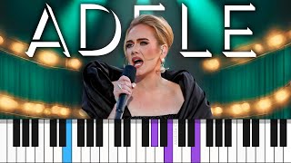 Play Adele’s Piano Chords Like This