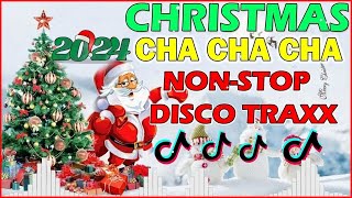 NONSTOP CHRISTMAS SONGS MEDLEY DISCO TRAXX 2023-2024⛄NEW CHACHA TIKTOK CHRISTMAS DISCO REMIX 2024 🎅🎅