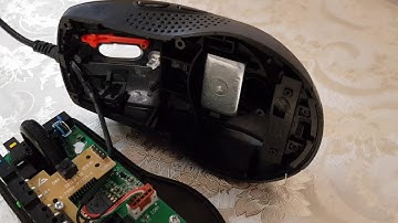 Разборка мышки A4 Tech F5