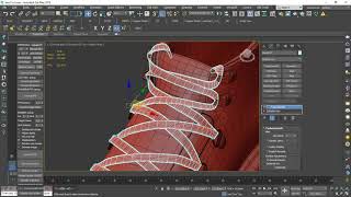 картинка: Create a Shoe 3Ds max  lesson 6 Создаем ботинок 3Ds max  урок 6