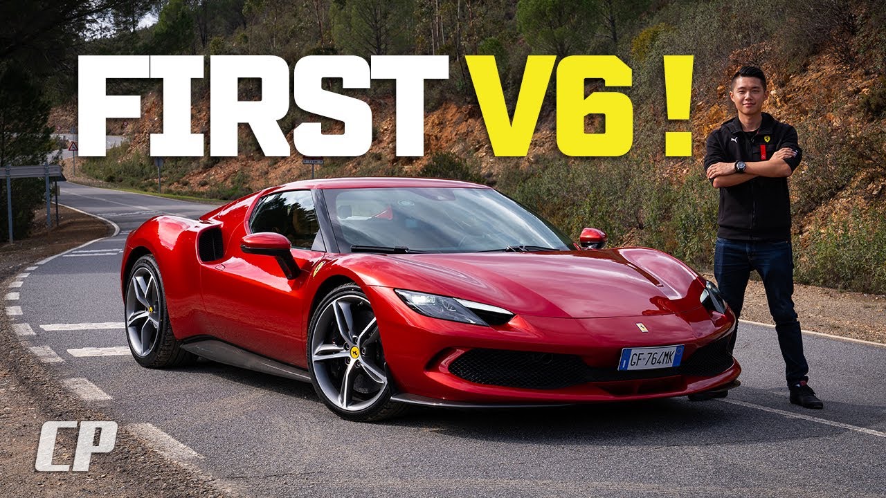 NEW Ferrari 296 GTB Review in Spain | 830hp V6 PHEV Supercar 六缸躍馬 (English Subtitles)