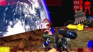 Stop Time cheat gameplay Unreal Tournament 99