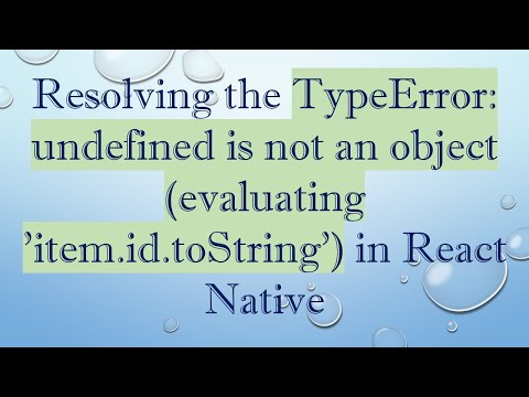 Resolving the TypeError: