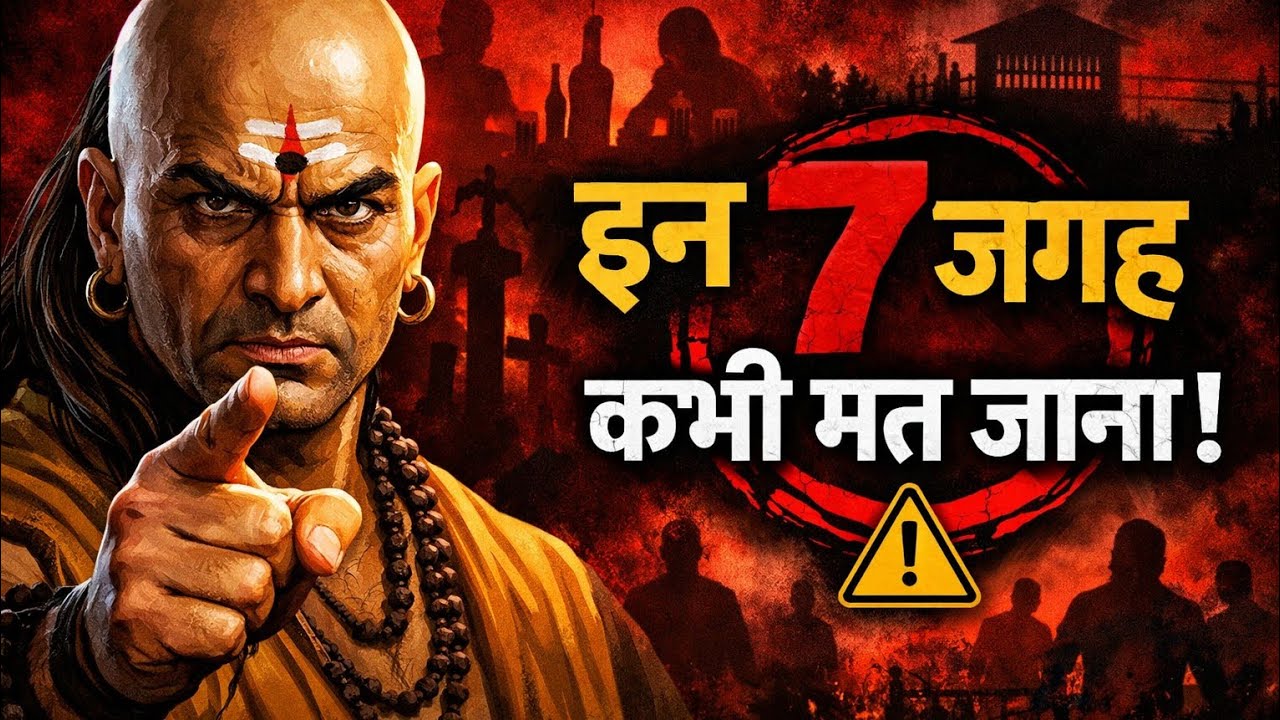 अगर समझदार हो तो इन 7 जगहों से हमेशा दूर रहो | Chanakya Niti