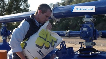 SandStorm™ filter Troubleshooting – Media running out through the backwash manifold | Netafim