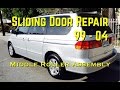 99 - 04 Odyssey Sliding Door Repair - Middle Roller Assembly - Honda Odyssey Sliding Door DIY