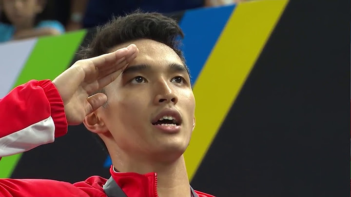 Jonatan Christie Juara SEAG Games 2017 Lagu Indonesia Raya Berkumandang di Malaysia