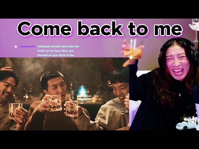 RM 'Come back to me' Official MV Reaction 🥃 [from Twitch] class=