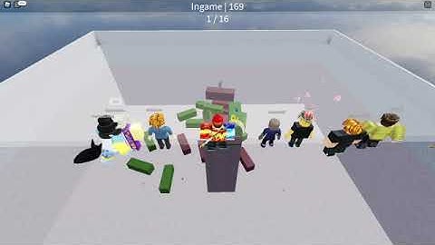 Playing Roblox Jenga Until I Win As Destroyer
