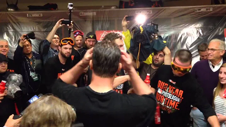 Vogelsong leads Giants in "YES! YES! YES!" chant