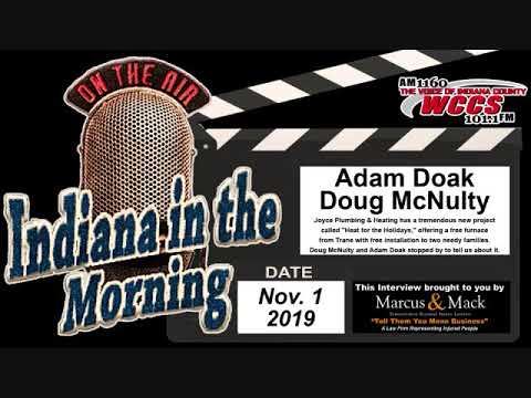 Indiana in the Morning Interview: Doug McNulty and Adam Doak (11-4-19)