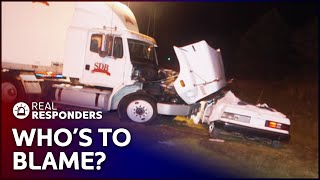 Finding The Cause Of A Deadly Accident | Accident Investigator | Real Responders