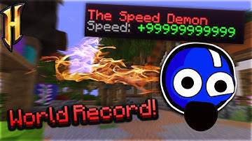 We Gained ∞ Speed In Skyblock! (Hypixel Skyblock)