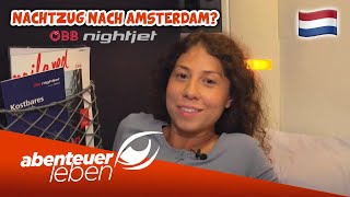 Im Schlaf durch Europa: Wir testen den NACHTZUG nach Amsterdam! | Abenteuer Leben | Kabel Eins