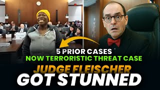 Judge Fleischer v/s TERRORIST Suspect | Judge got Stunned at her cases #judgefleischer