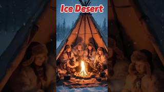 “Life Keeps Walking: The Nomads of the Ice Desert”#shorts #viralvideo #popular